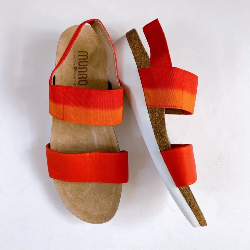 Munro Pisces Red Sandals US6 ($144)